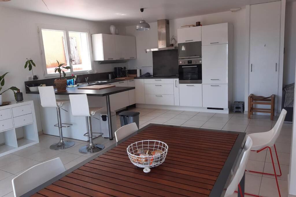 Maison Avec Vue Sur La Mer Et Avec Piscine A Fitou Zewnętrze zdjęcie