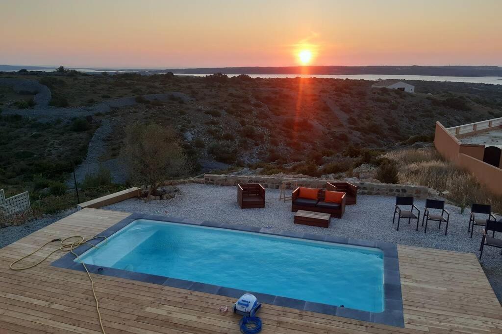 Maison Avec Vue Sur La Mer Et Avec Piscine A Fitou Zewnętrze zdjęcie