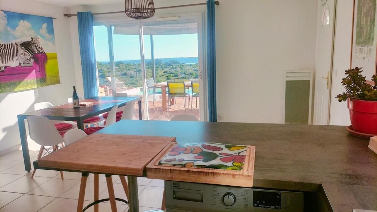 Maison Avec Vue Sur La Mer Et Avec Piscine A Fitou Zewnętrze zdjęcie