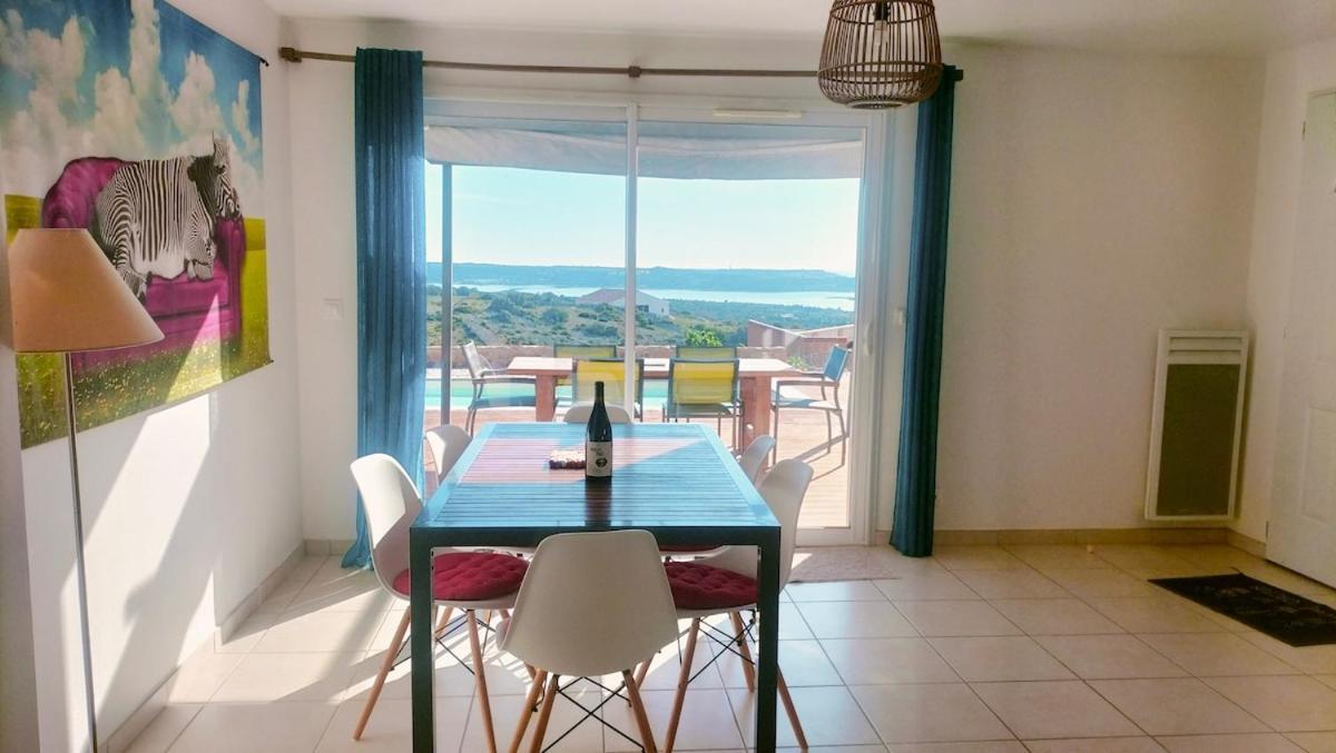Maison Avec Vue Sur La Mer Et Avec Piscine A Fitou Zewnętrze zdjęcie