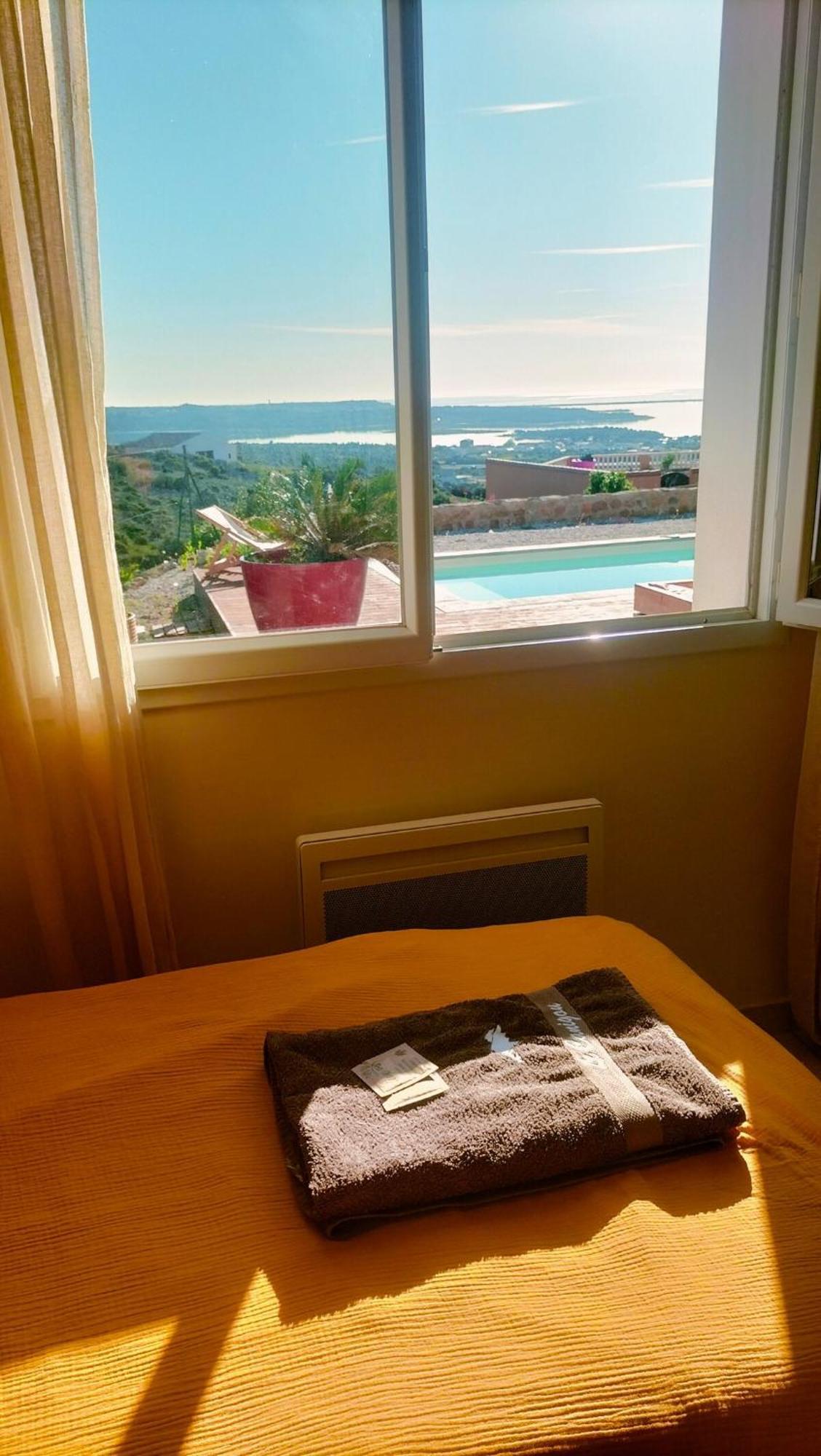 Maison Avec Vue Sur La Mer Et Avec Piscine A Fitou Zewnętrze zdjęcie